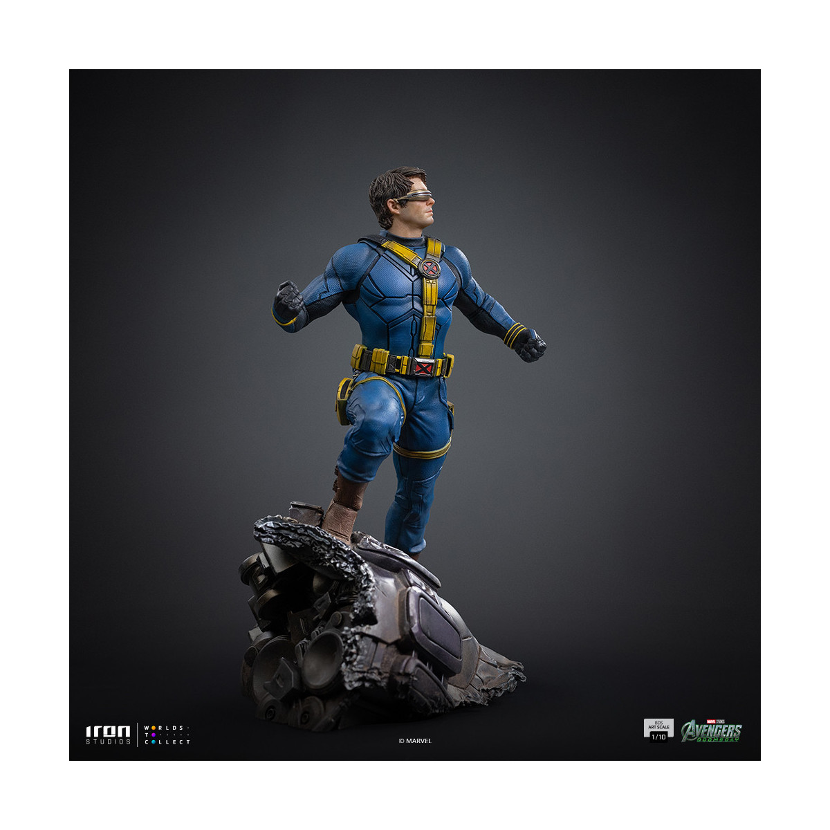 Iron Studios Marvel - Cyclops Art, escala 1/10 - Avengers: Doomsday