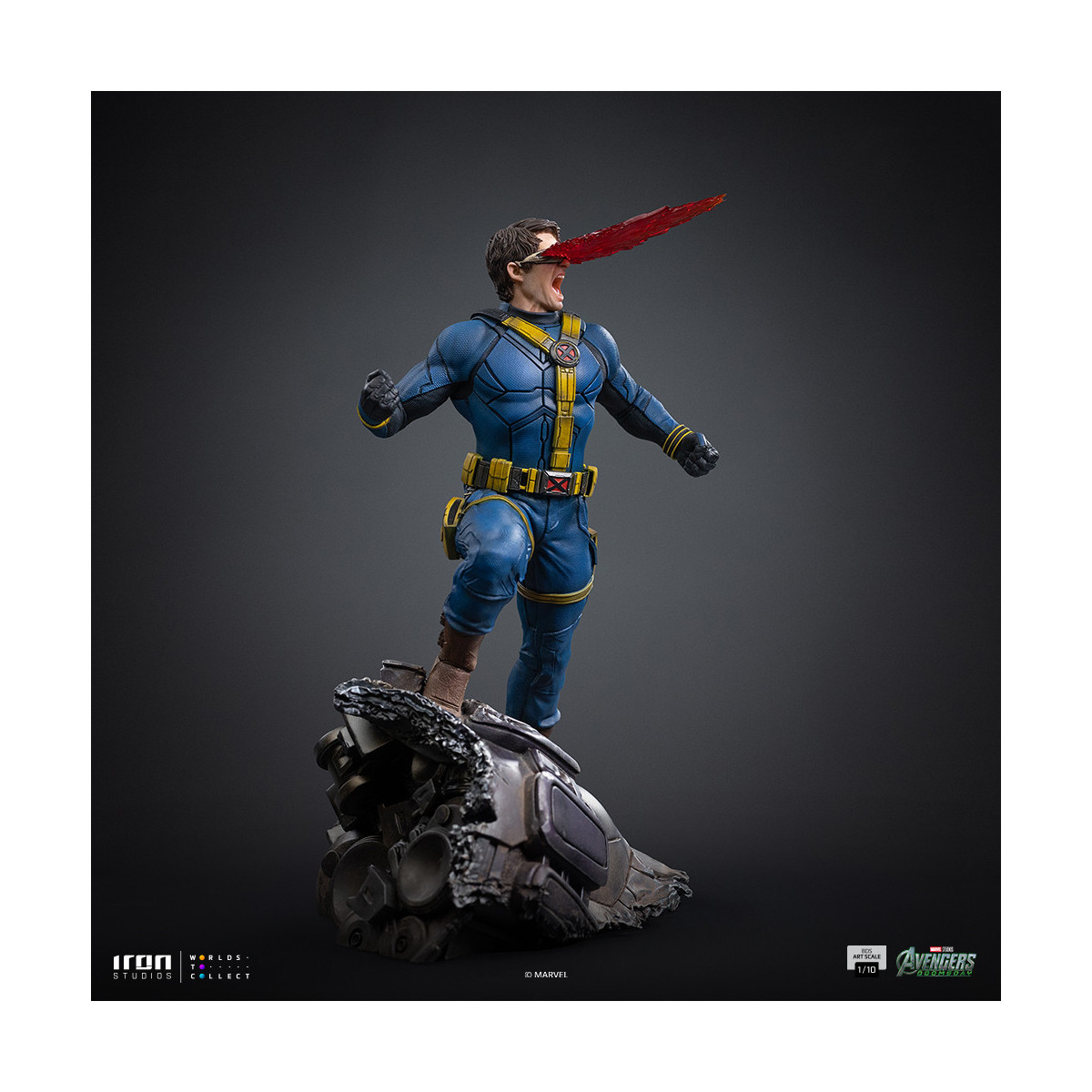 Iron Studios Marvel - Cyclops Art, escala 1/10 - Avengers: Doomsday