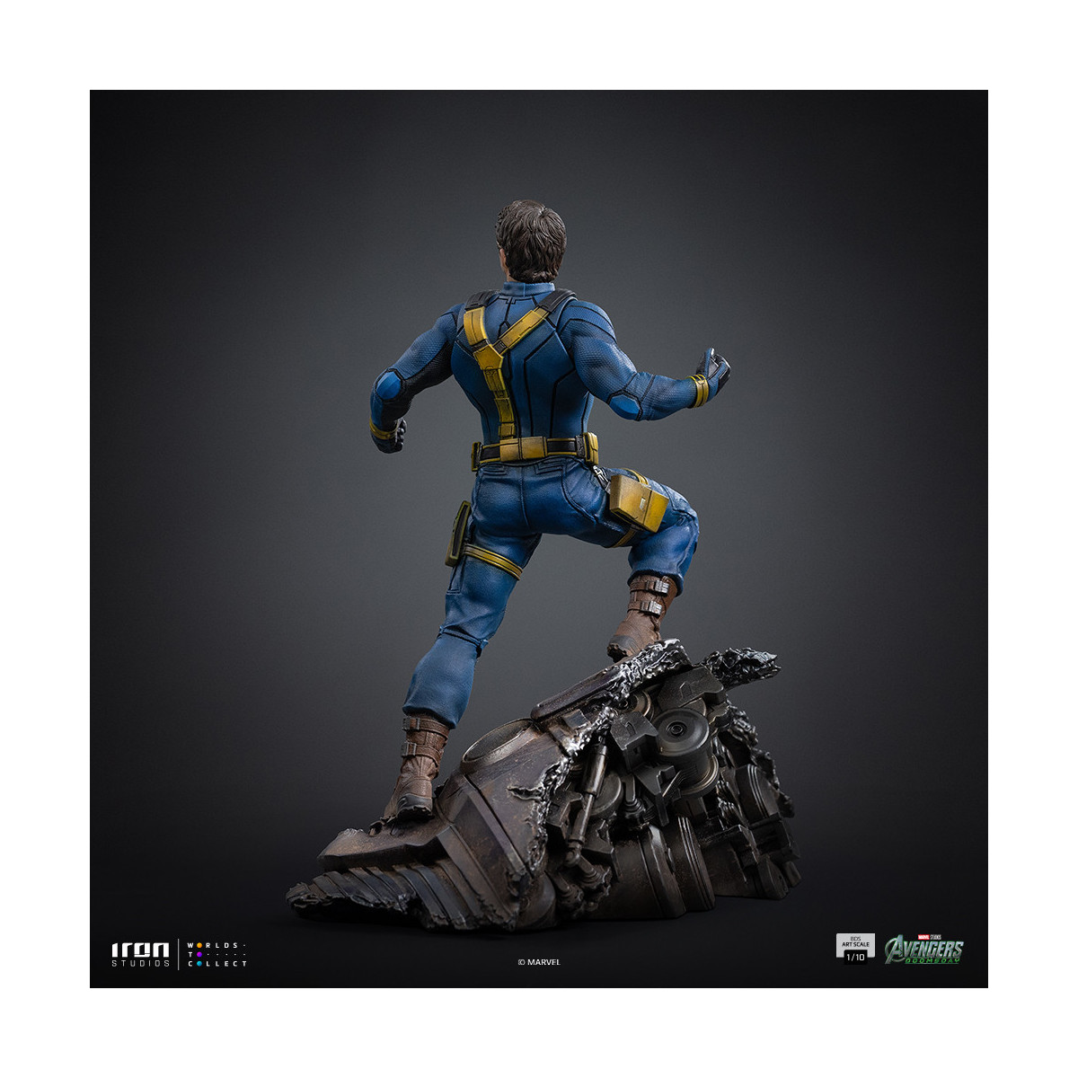 Iron Studios Marvel - Cyclops Art, escala 1/10 - Avengers: Doomsday