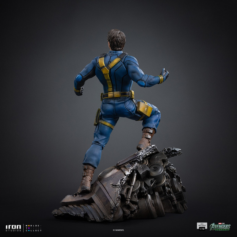 Iron Studios Marvel - Cyclops Art, escala 1/10 - Avengers: Doomsday