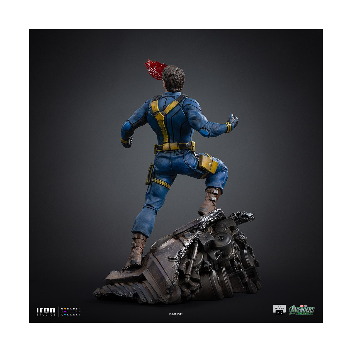 Iron Studios Marvel - Cyclops Art, escala 1/10 - Avengers: Doomsday