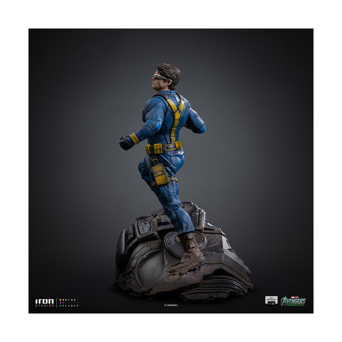 Iron Studios Marvel - Cyclops Art, escala 1/10 - Avengers: Doomsday