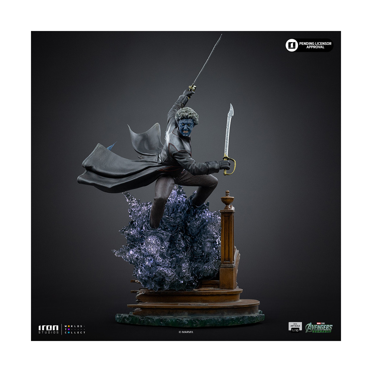 Iron Studios Marvel - Nightcrawler, escala 1/10 - Avengers: Doomsday