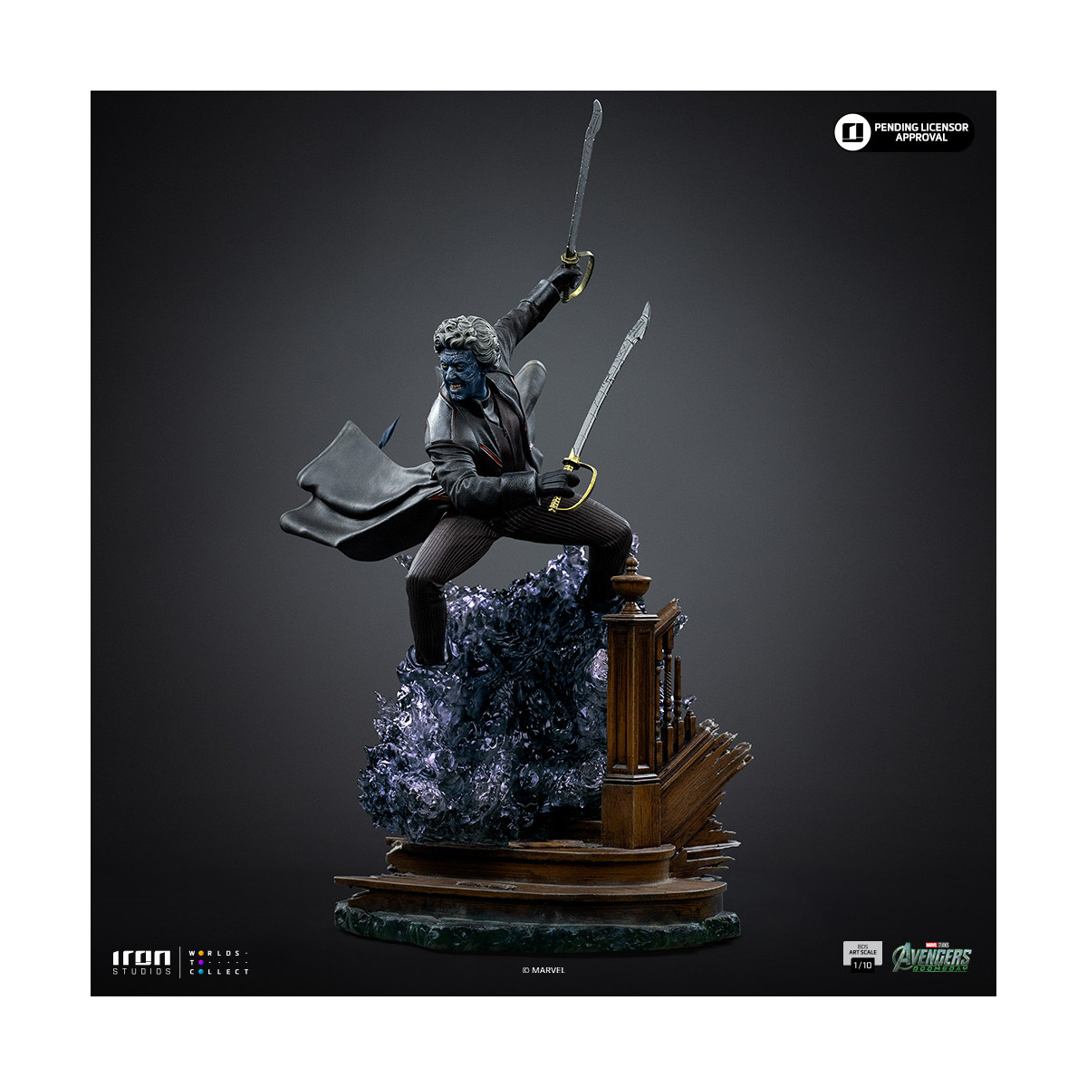 Iron Studios Marvel - Nightcrawler, escala 1/10 - Avengers: Doomsday