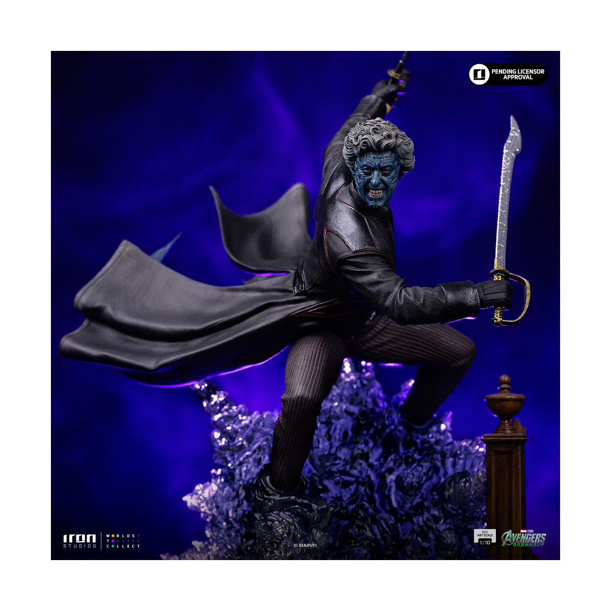 Iron Studios Marvel - Nightcrawler, escala 1/10 - Avengers: Doomsday