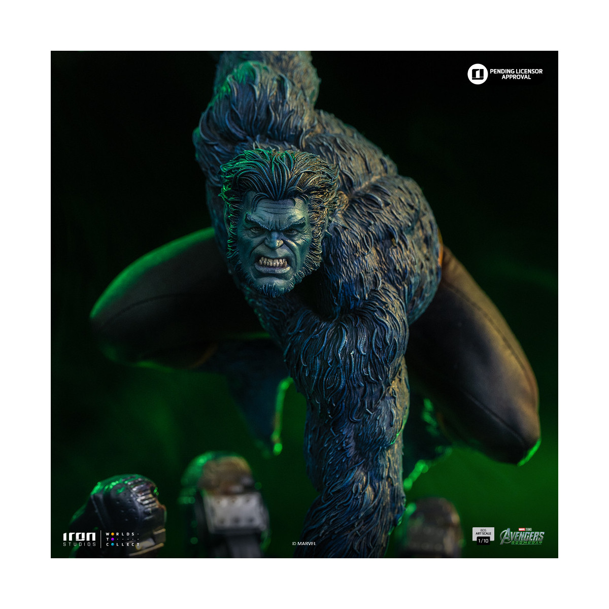 Iron Studios Marvel - Beast Art, escala 1/10 - Avengers: Doomsday