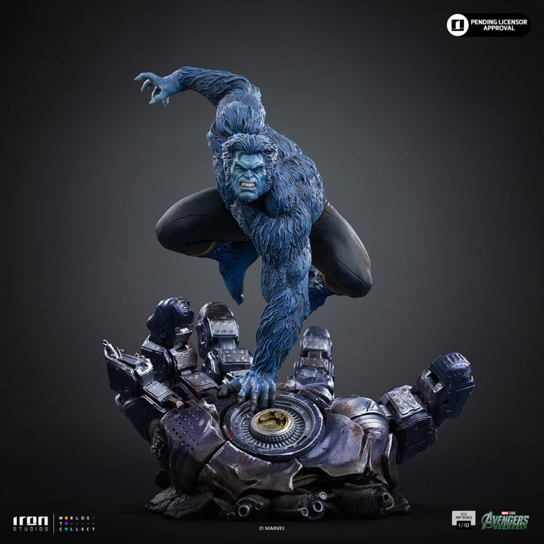 Iron Studios Marvel - Beast Art, escala 1/10 - Avengers: Doomsday