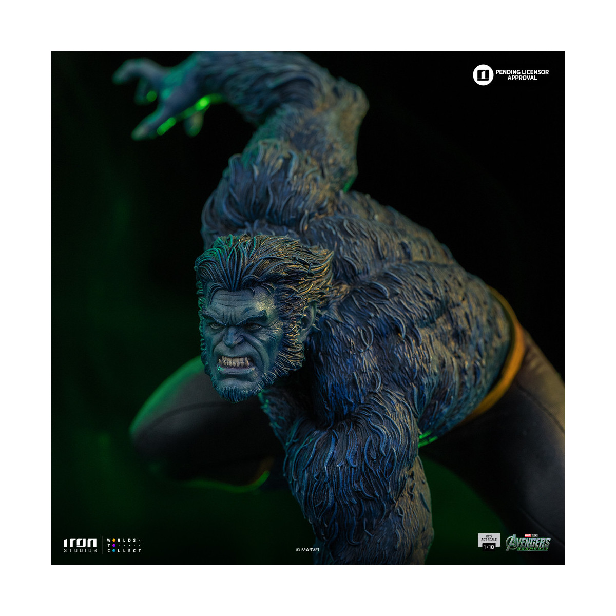 Iron Studios Marvel - Beast Art, escala 1/10 - Avengers: Doomsday