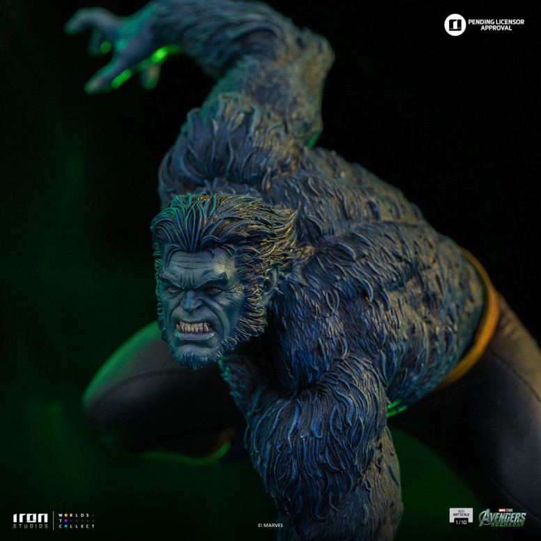 Iron Studios Marvel - Beast Art, escala 1/10 - Avengers: Doomsday