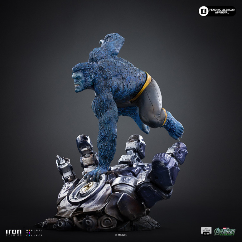 Iron Studios Marvel - Beast Art, escala 1/10 - Avengers: Doomsday