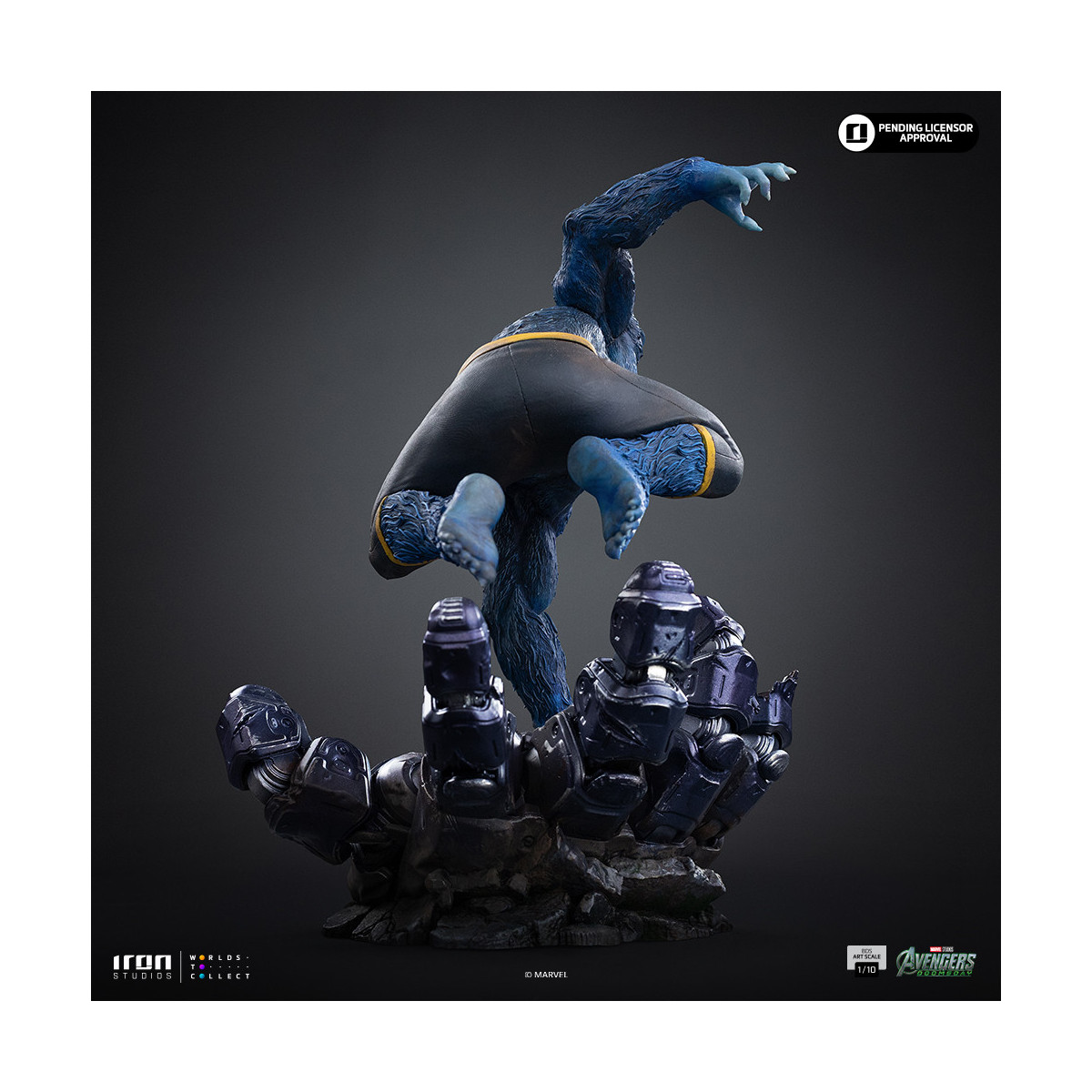 Iron Studios Marvel - Beast Art, escala 1/10 - Avengers: Doomsday