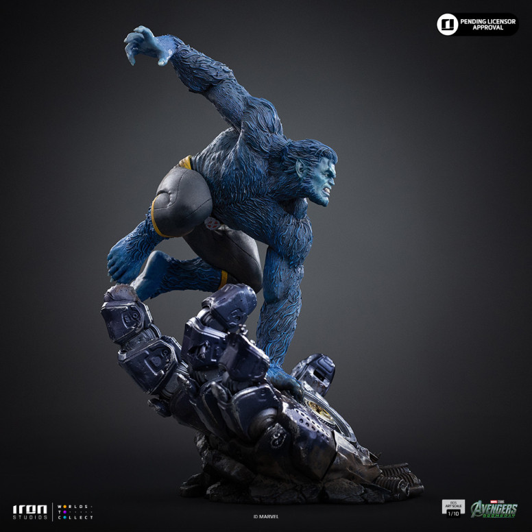 Iron Studios Marvel - Beast Art, escala 1/10 - Avengers: Doomsday