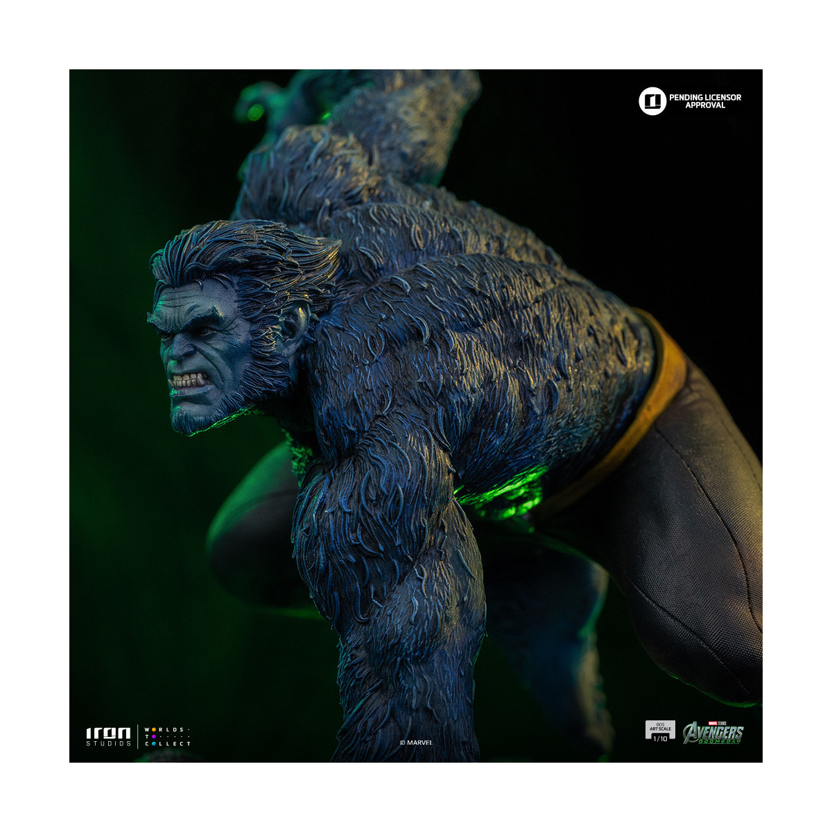Iron Studios Marvel - Beast Art, escala 1/10 - Avengers: Doomsday