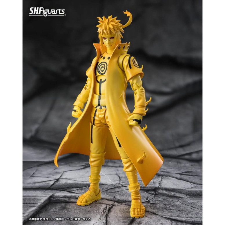 Tamashi Nations - Minato Namikaze (Modo Kurama Link) El vínculo de luz que rompe la oscuridad - Naruto Shippuden SH Figuarts SHF