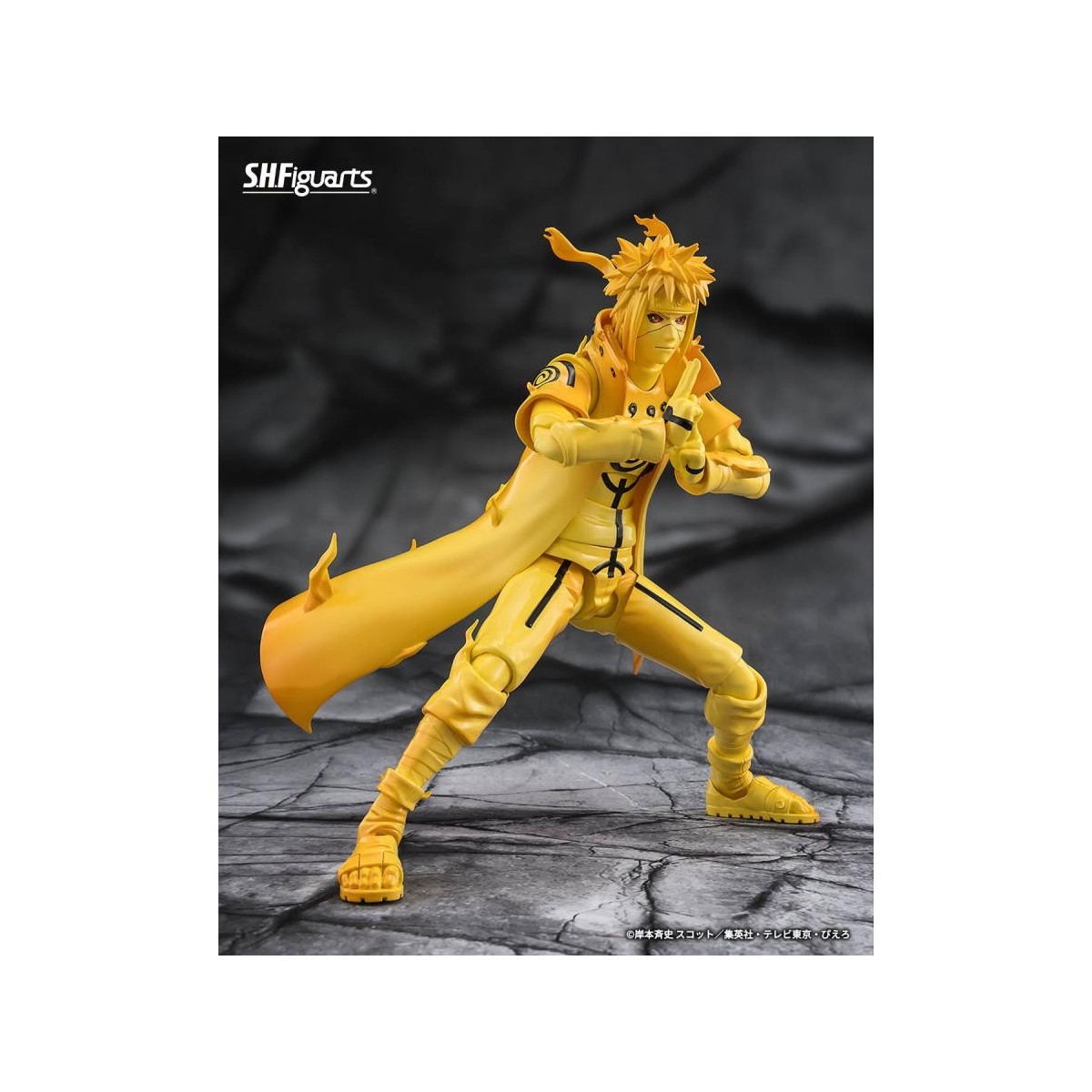 Tamashi Nations - Minato Namikaze (Modo Kurama Link) El vínculo de luz que rompe la oscuridad - Naruto Shippuden SH Figuarts SHF