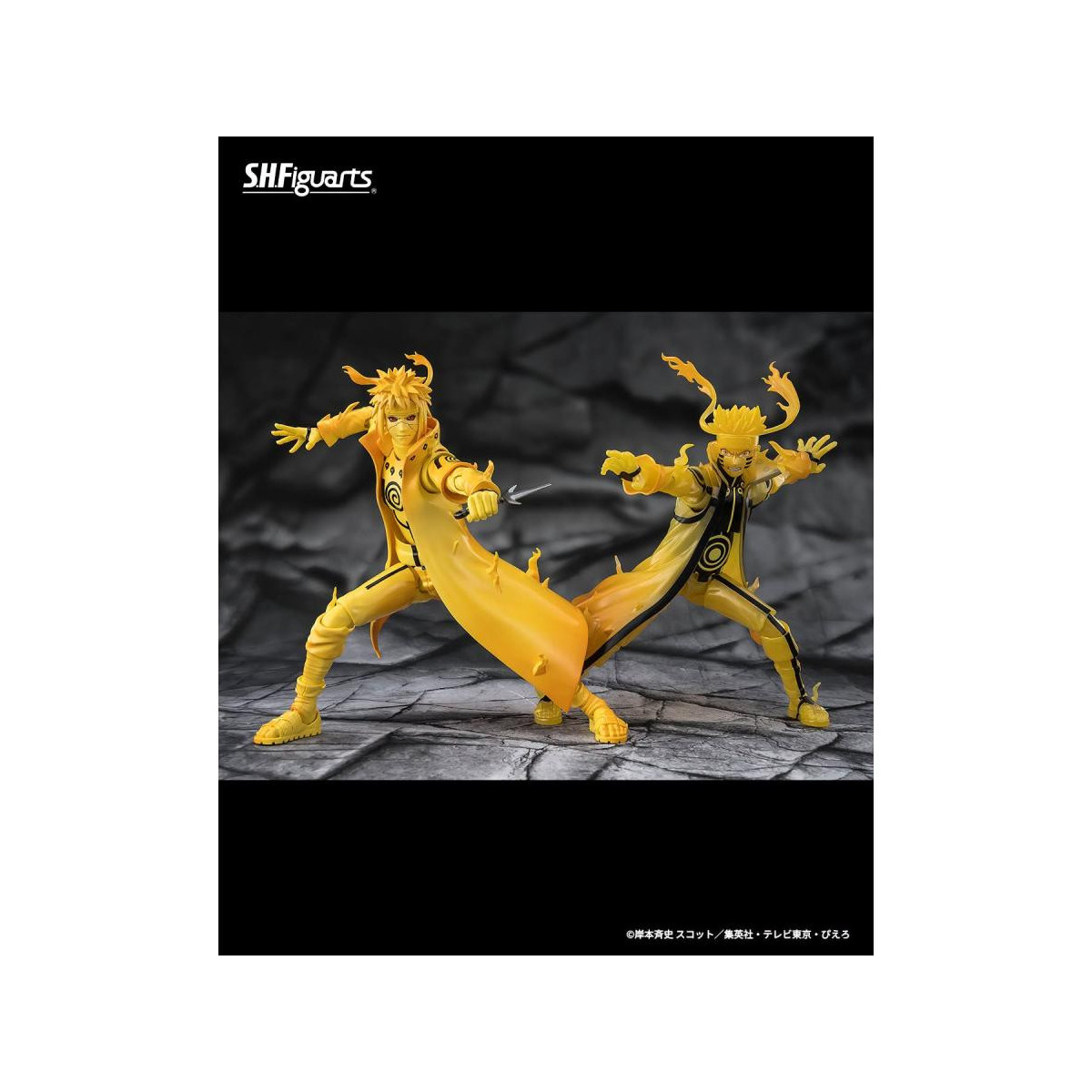 Tamashi Nations - Minato Namikaze (Modo Kurama Link) El vínculo de luz que rompe la oscuridad - Naruto Shippuden SH Figuarts SHF