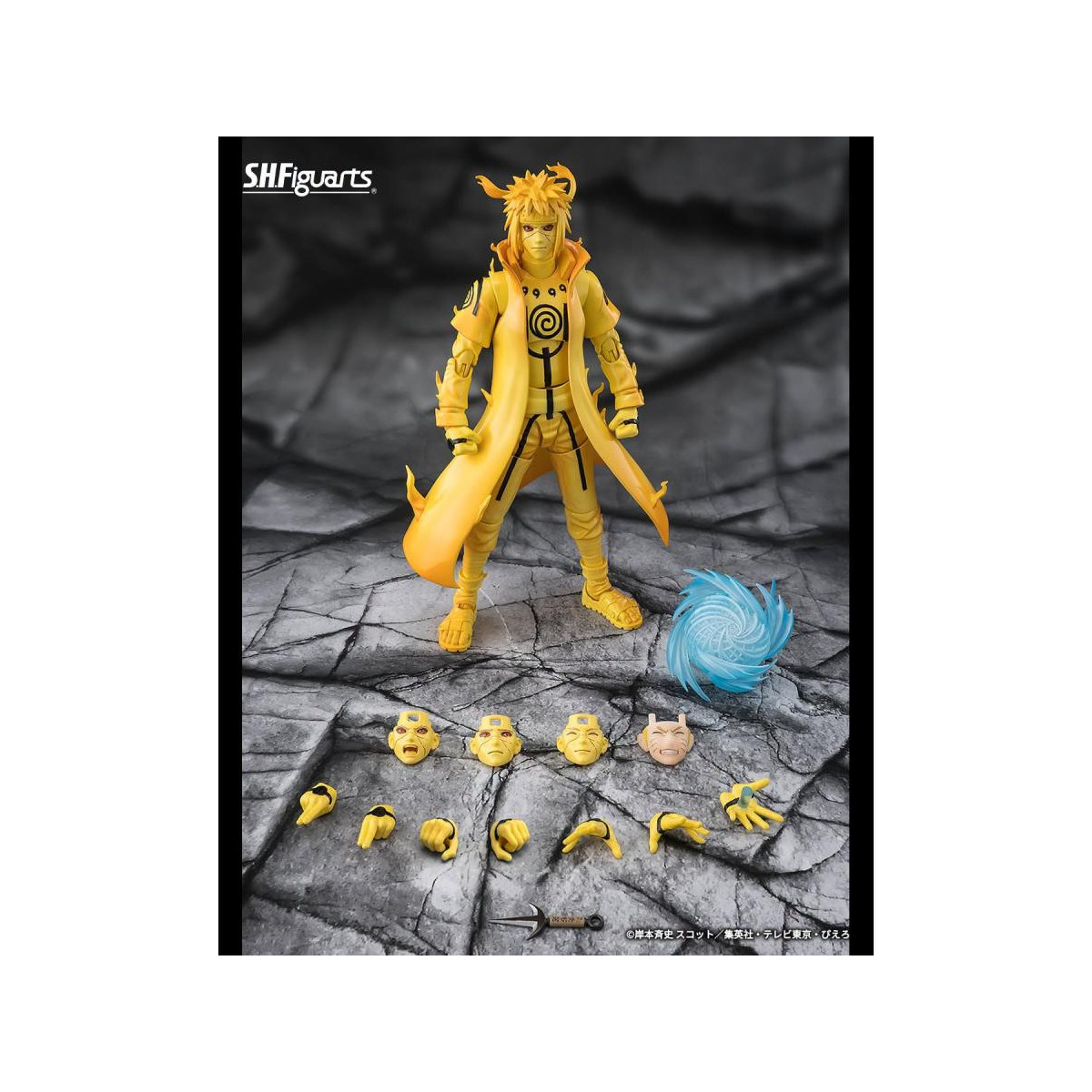 Tamashi Nations - Minato Namikaze (Modo Kurama Link) El vínculo de luz que rompe la oscuridad - Naruto Shippuden SH Figuarts SHF