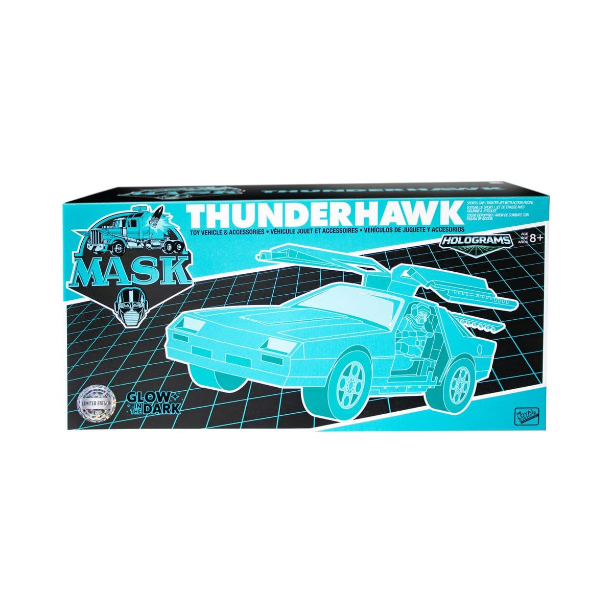 The loyal subjects - M.A.S.K. - Variante Thunderhawk Hologram (brilla en la oscuridad) - Exclusiva de la SDCC 2026