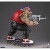 Premium Collectibles Studio PCS - Estatua de Rocksteady a escala 1/4 - Figura de las Tortugas Ninja (TMNT)