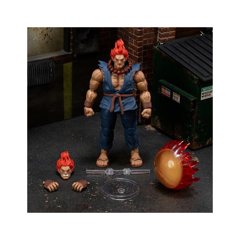 Jada Toys - AKUMA 1/12 - Ultra Street Fighter e II: The Final Challengers - Serie 5