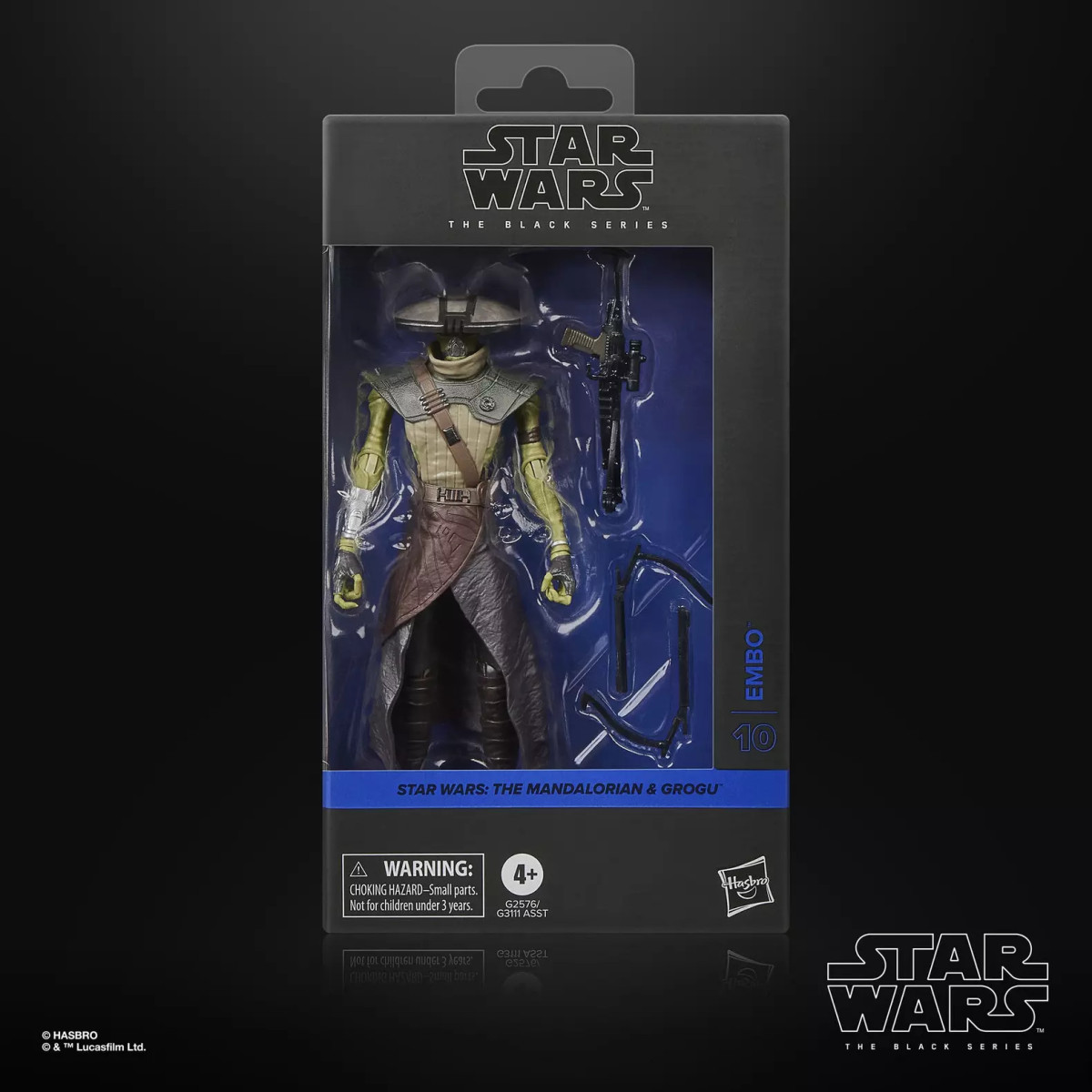 Hasbro Star Wars The Black Series: EMBO, The Mandalorian y Grogu