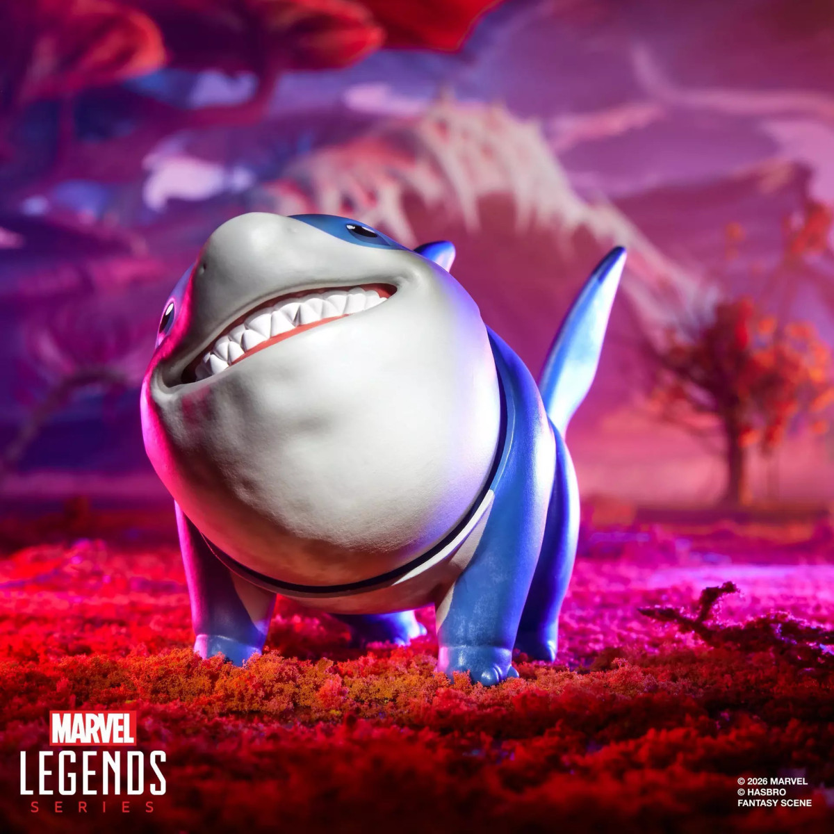 Hasbro Marvel Legends Serie Gamerverse - Venom y Jeff, el tiburón terrestre - Marvel Rivals