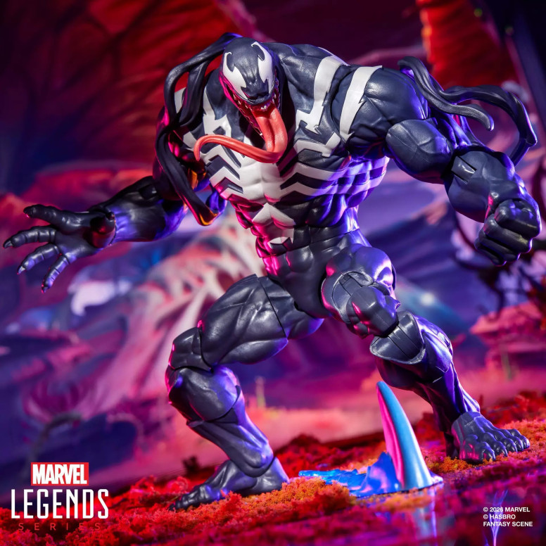 Hasbro Marvel Legends Serie Gamerverse - Venom y Jeff, el tiburón terrestre - Marvel Rivals