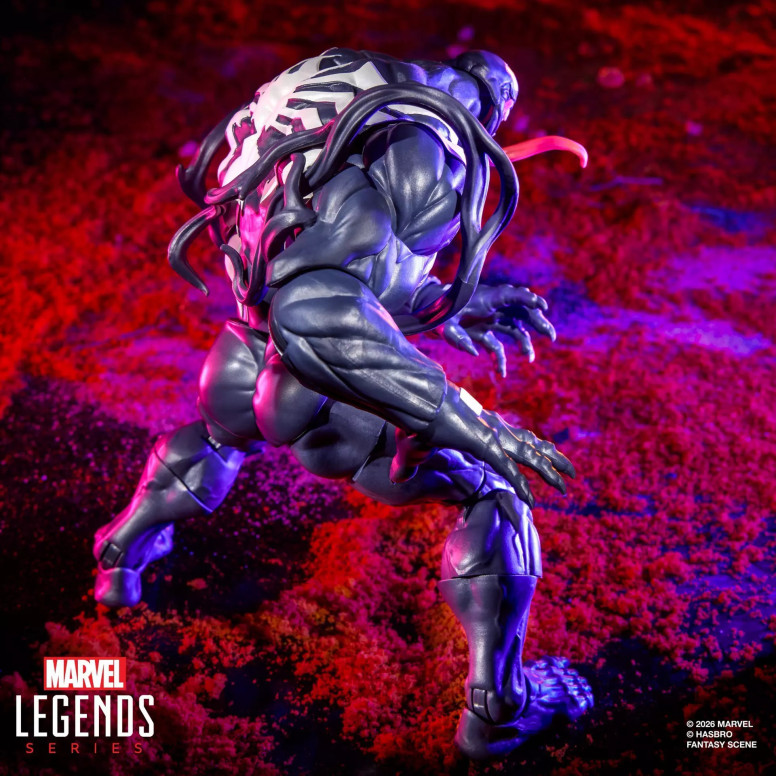 Hasbro Marvel Legends Serie Gamerverse - Venom y Jeff, el tiburón terrestre - Marvel Rivals