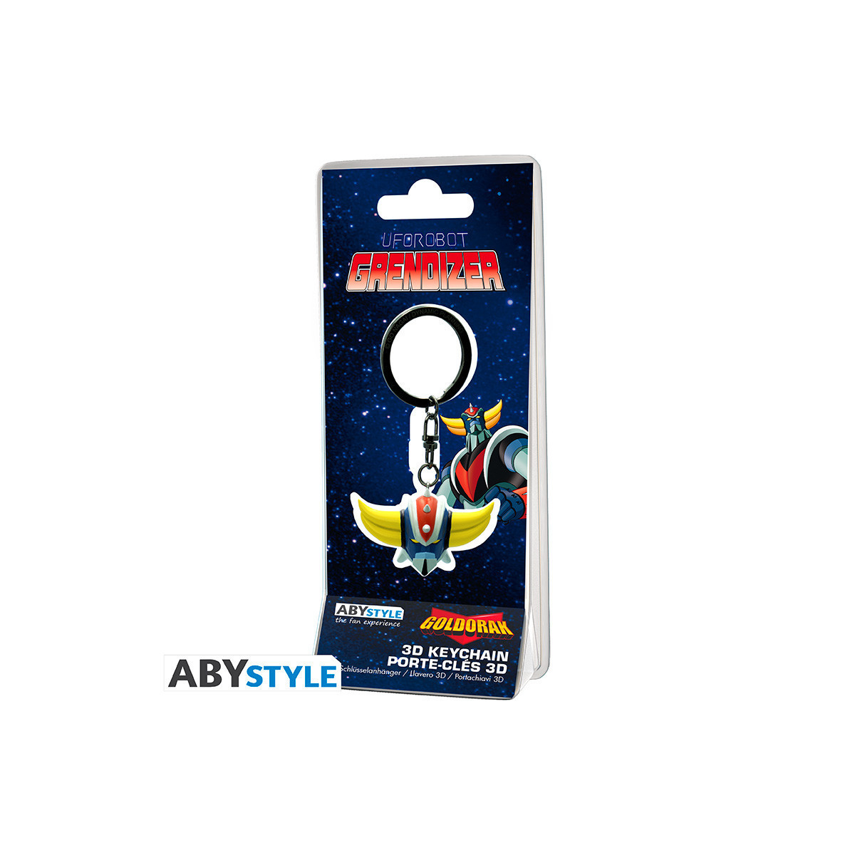ABYstyle - Llavero 3D con la cabeza del robot UFO Grendizer Grendizer