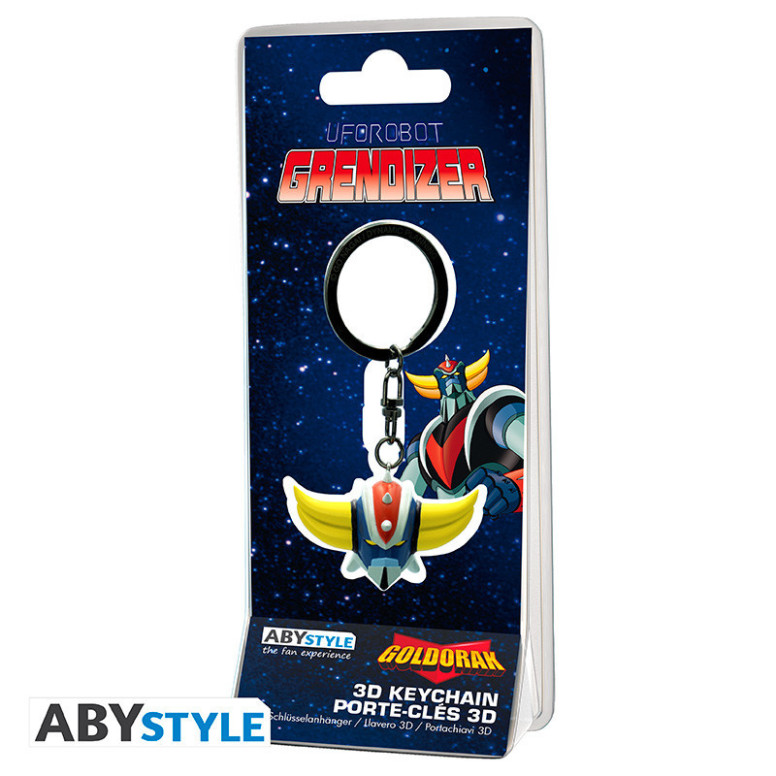 ABYstyle - Llavero 3D con la cabeza del robot UFO Grendizer Grendizer