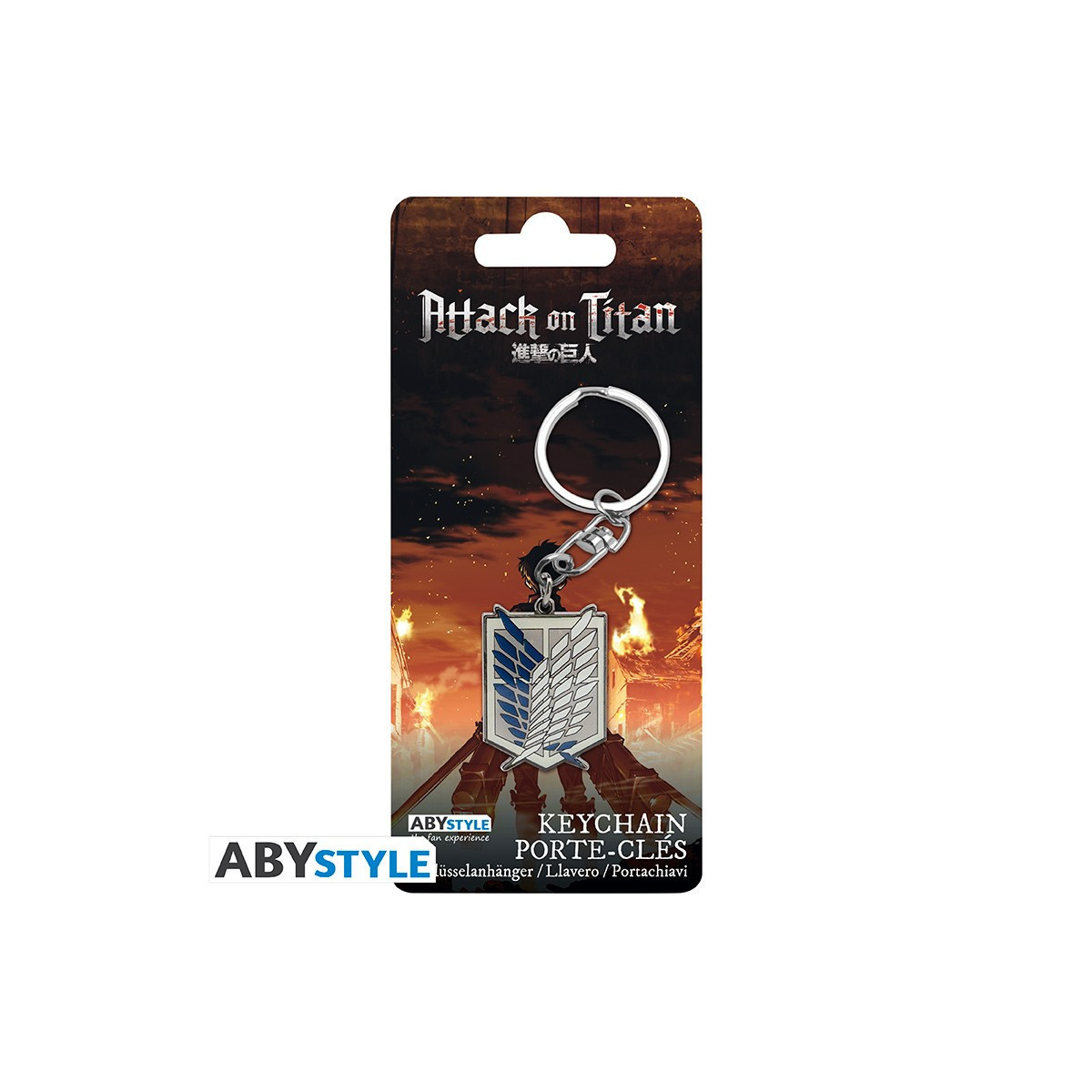 ABYstyle - ATTACK ON TITAN - Llavero - Batallón de Exploración