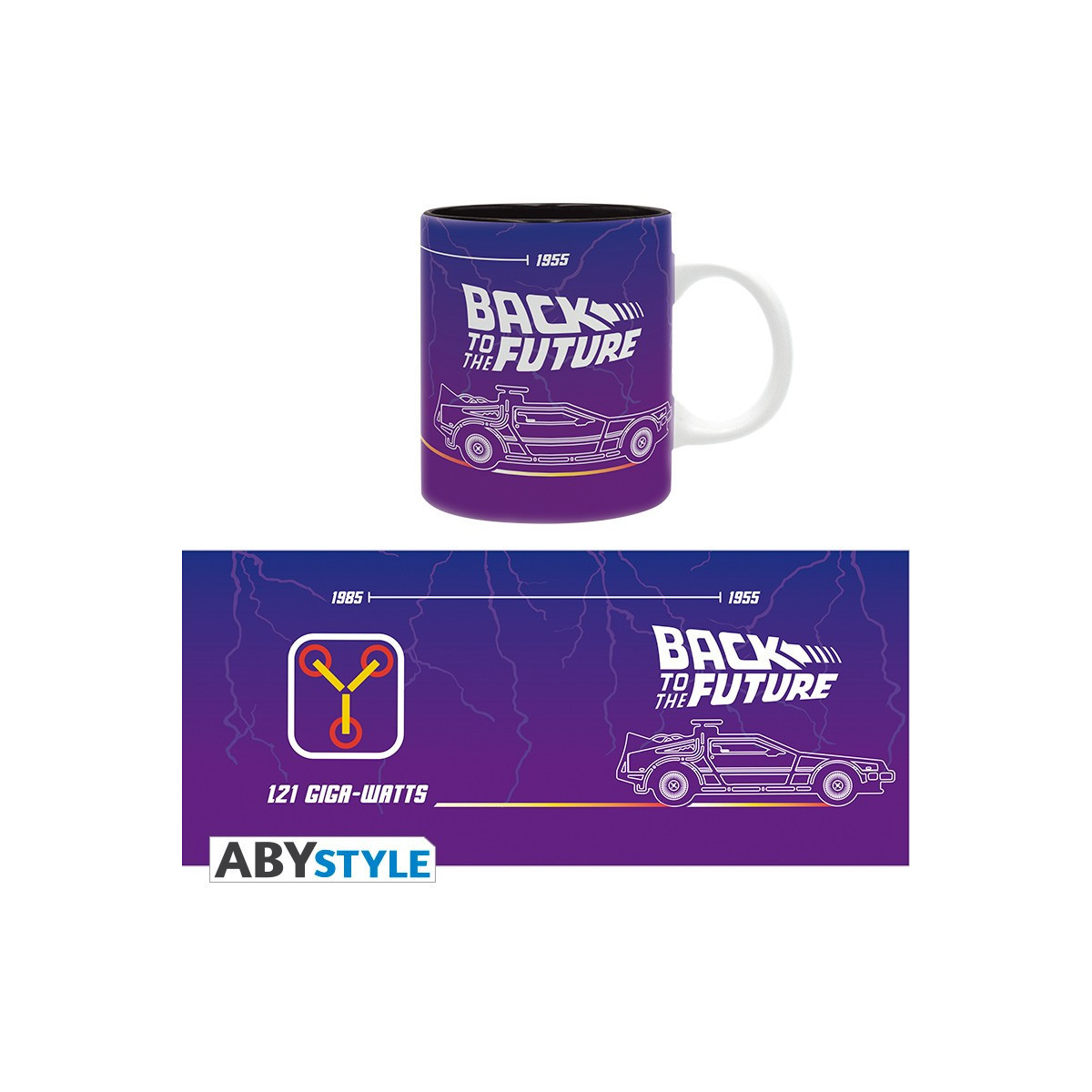 ABYstyle - Regreso al futuro - Taza - 320 ml - 1,21 GW