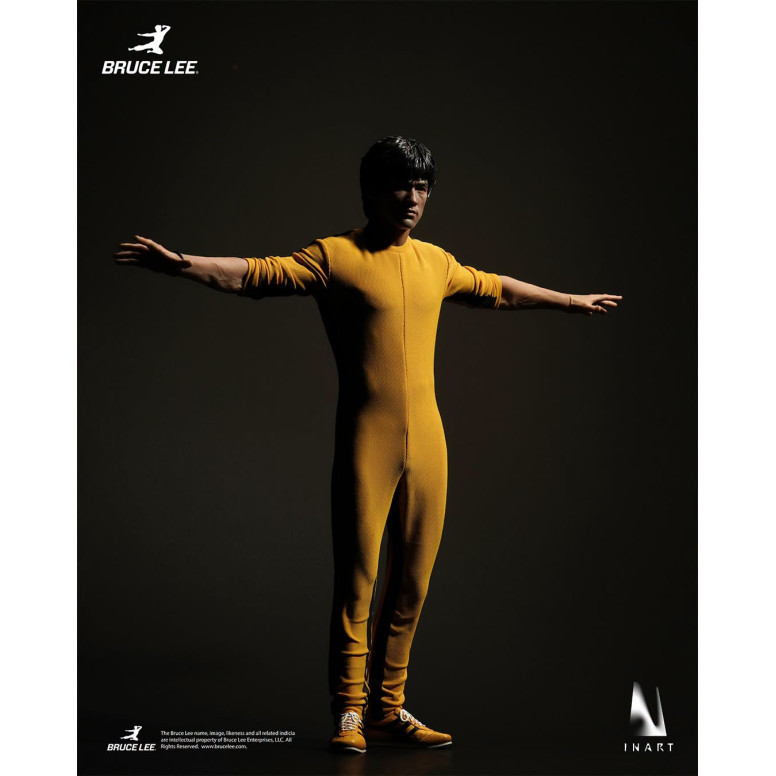 INART - Figura coleccionable 1/6 de « Bruce Lee » (mono amarillo) - El juego de la muerte