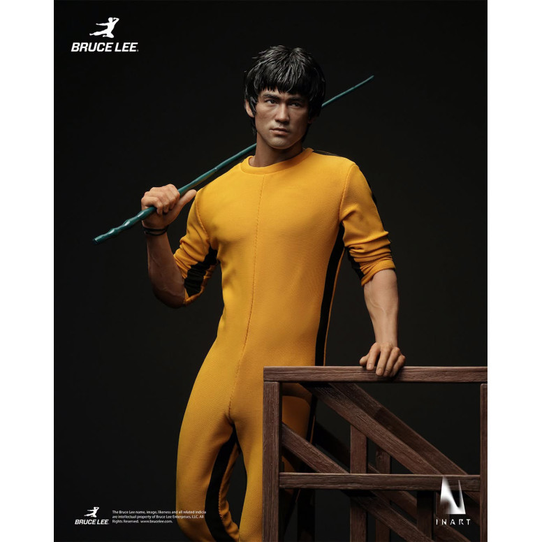 INART - Figura coleccionable 1/6 de « Bruce Lee » (mono amarillo) - El juego de la muerte