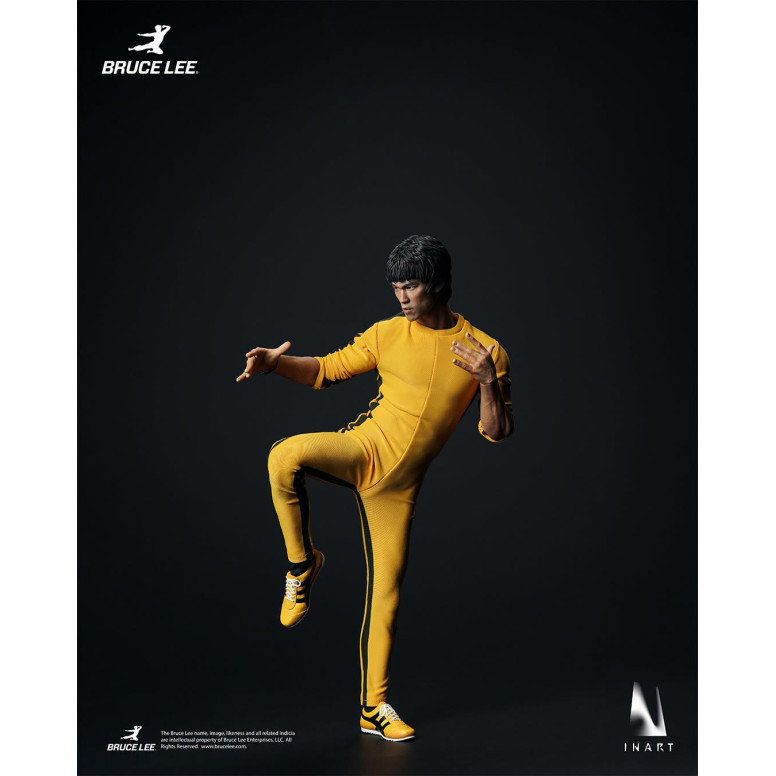 INART - Figura coleccionable 1/6 de « Bruce Lee » (mono amarillo) - El juego de la muerte