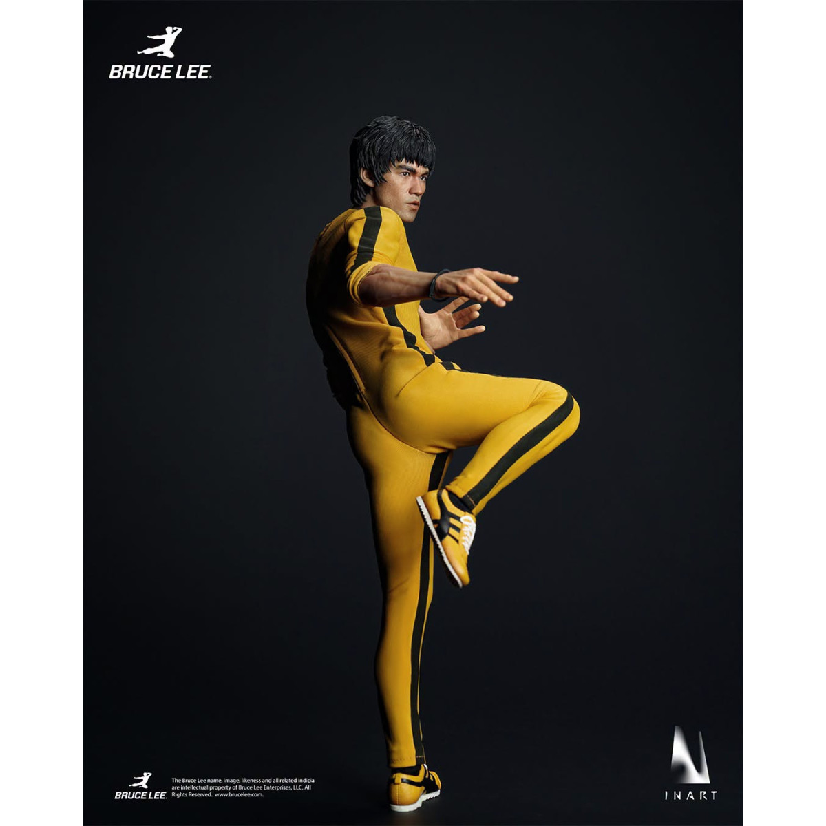 INART - Figura coleccionable 1/6 de « Bruce Lee » (mono amarillo) - El juego de la muerte