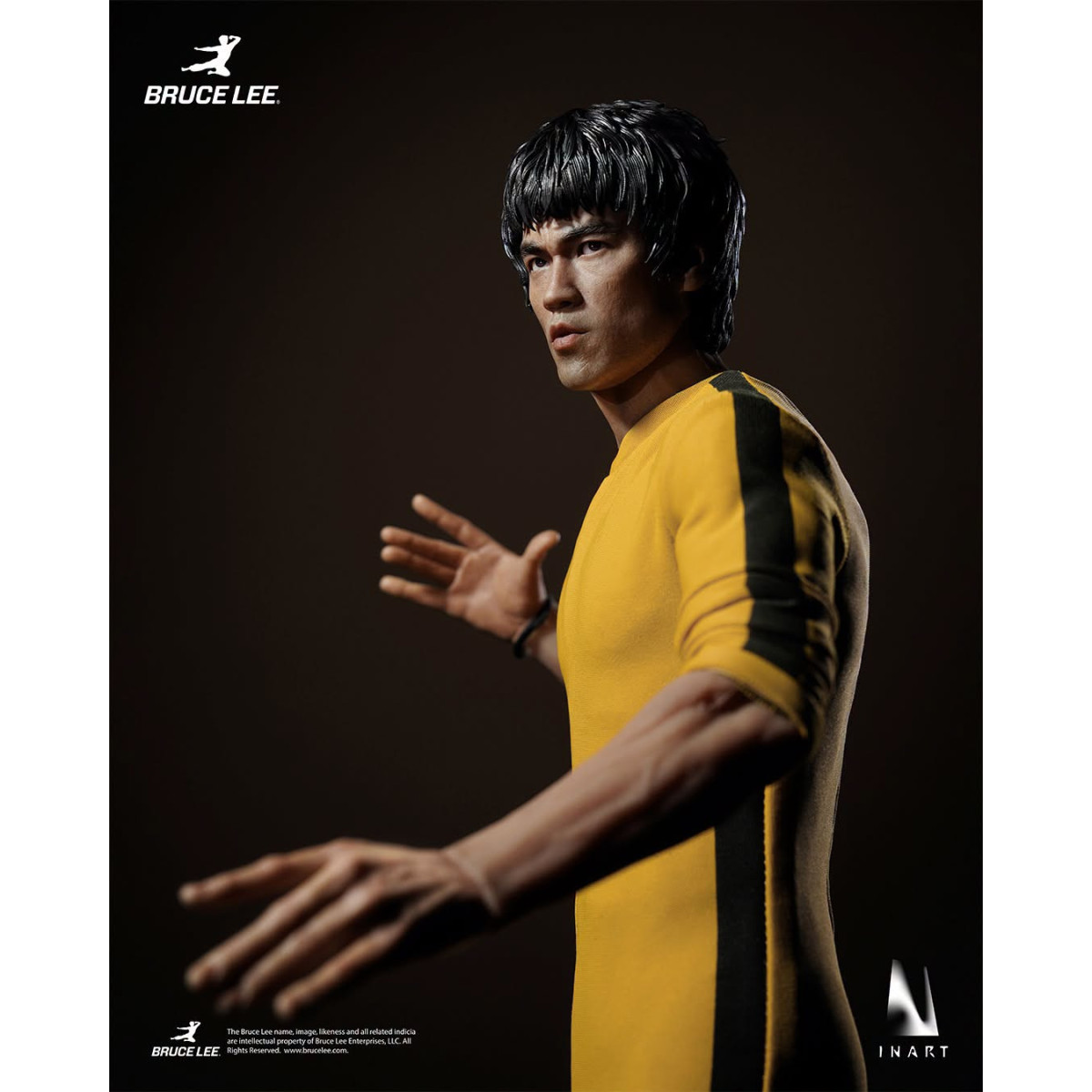 INART - Figura coleccionable 1/6 de « Bruce Lee » (mono amarillo) - El juego de la muerte