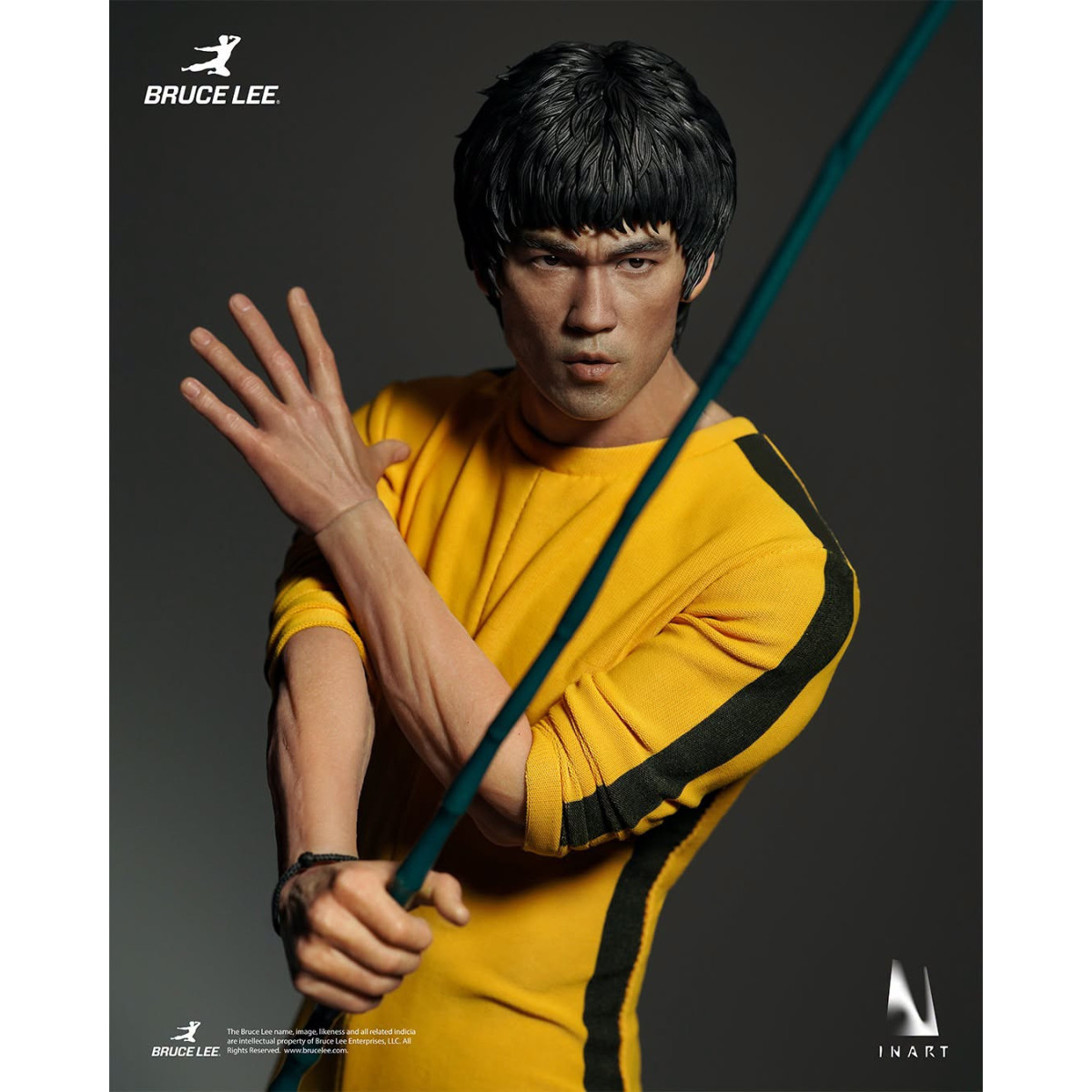 INART - Figura coleccionable 1/6 de « Bruce Lee » (mono amarillo) - El juego de la muerte