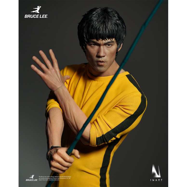 INART - Figura coleccionable 1/6 de « Bruce Lee » (mono amarillo) - El juego de la muerte