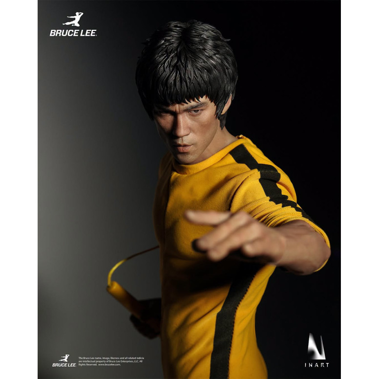 INART - Figura coleccionable 1/6 de « Bruce Lee » (mono amarillo) - El juego de la muerte
