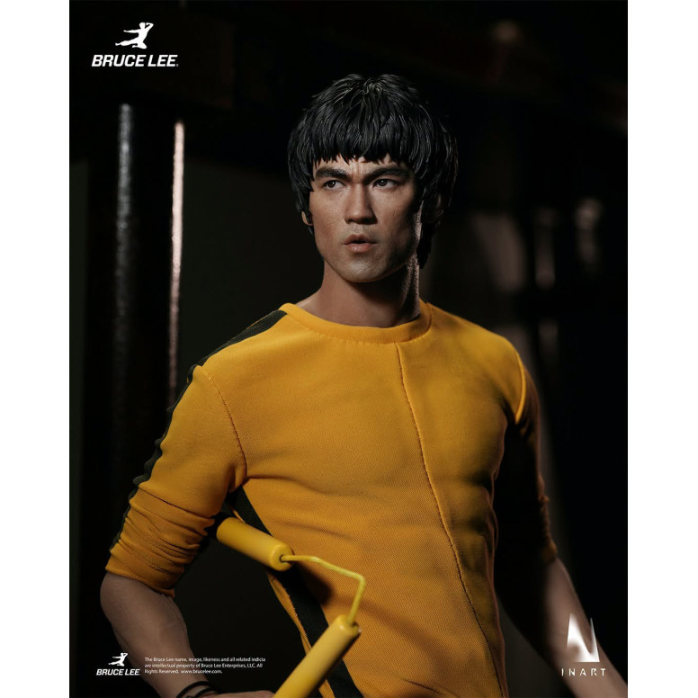 INART - Figura coleccionable 1/6 de « Bruce Lee » (mono amarillo) - El juego de la muerte