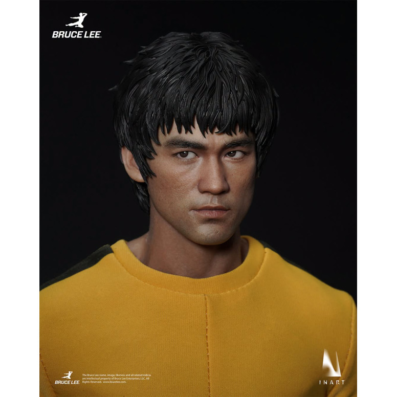 INART - Figura coleccionable 1/6 de « Bruce Lee » (mono amarillo) - El juego de la muerte