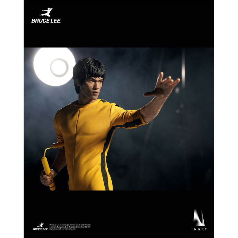 INART - Figura coleccionable 1/6 de « Bruce Lee » (mono amarillo) - El juego de la muerte