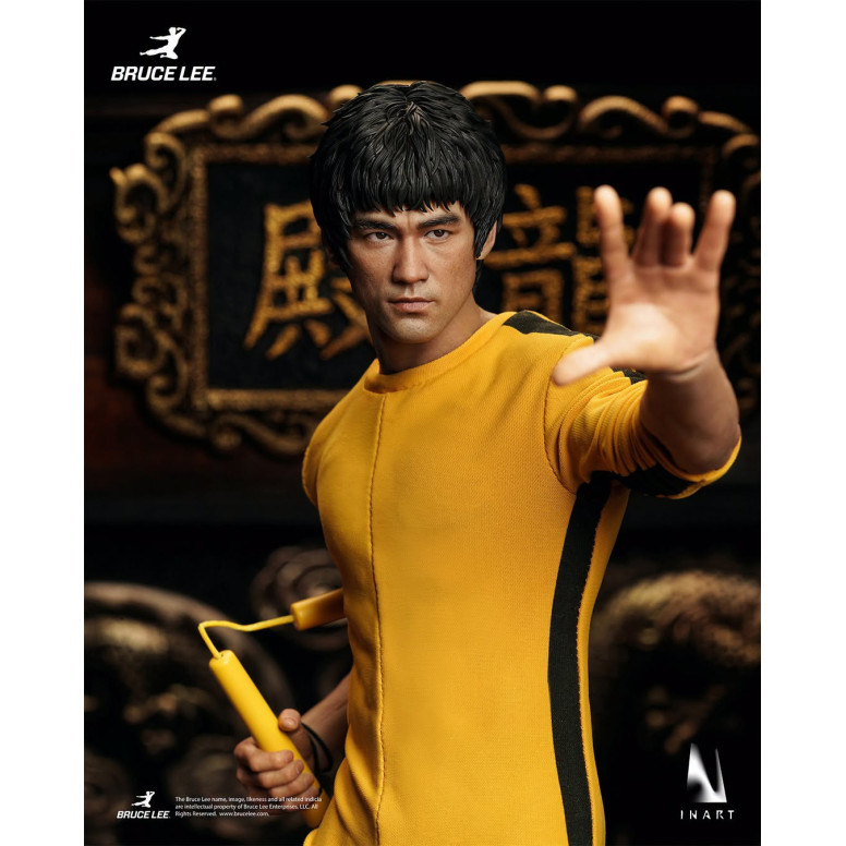 INART - Figura coleccionable 1/6 de « Bruce Lee » (mono amarillo) - El juego de la muerte