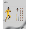 INART - Bruce Lee (Mono amarillo) Figura de acción a escala 1/12 - El juego de la muerte