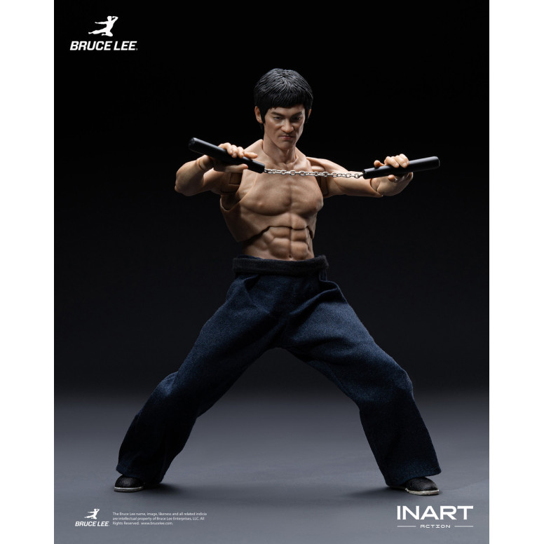 INART - « Bruce Lee » (traje de kung fu) Figura de acción a escala 1/12