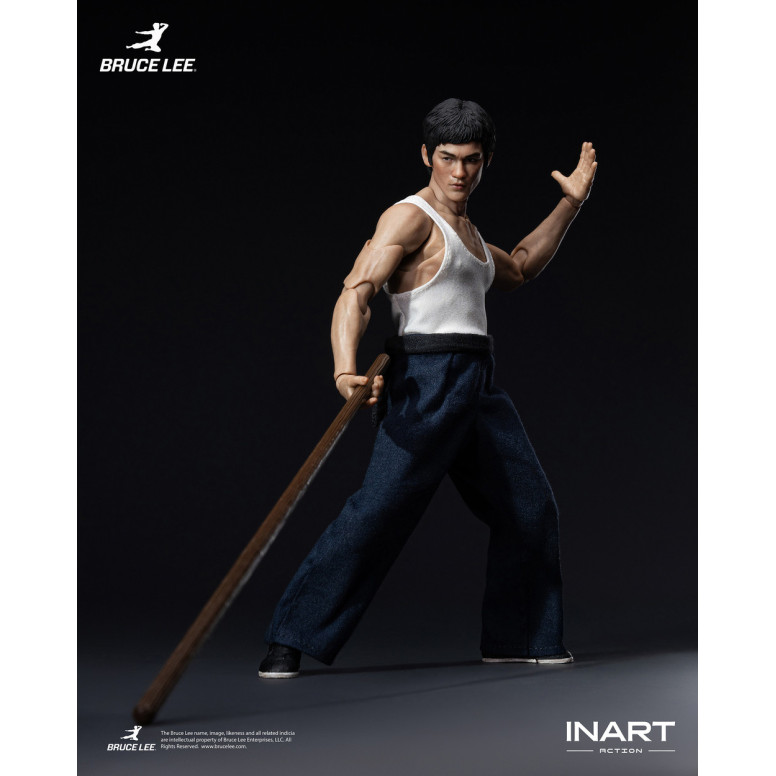 INART - « Bruce Lee » (traje de kung fu) Figura de acción a escala 1/12