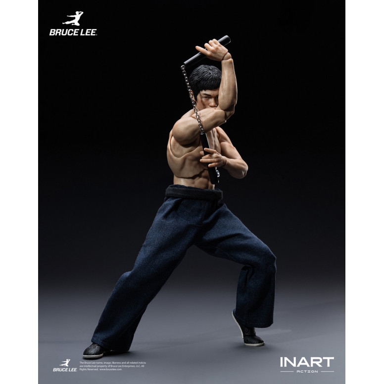 INART - « Bruce Lee » (traje de kung fu) Figura de acción a escala 1/12