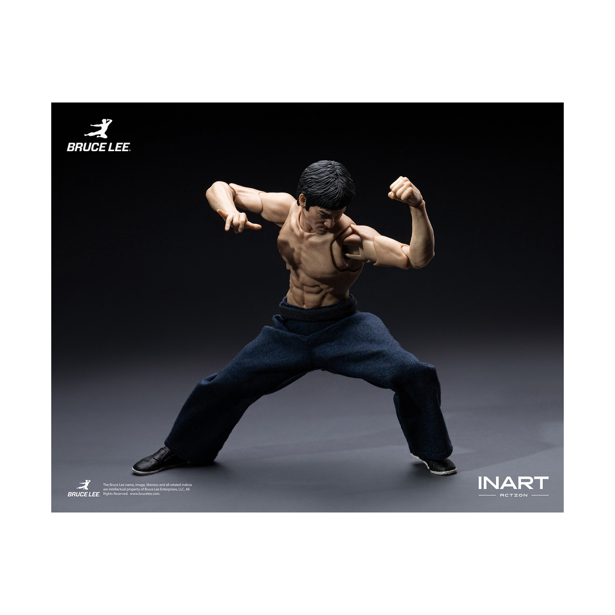 INART - « Bruce Lee » (traje de kung fu) Figura de acción a escala 1/12