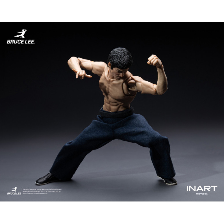INART - « Bruce Lee » (traje de kung fu) Figura de acción a escala 1/12